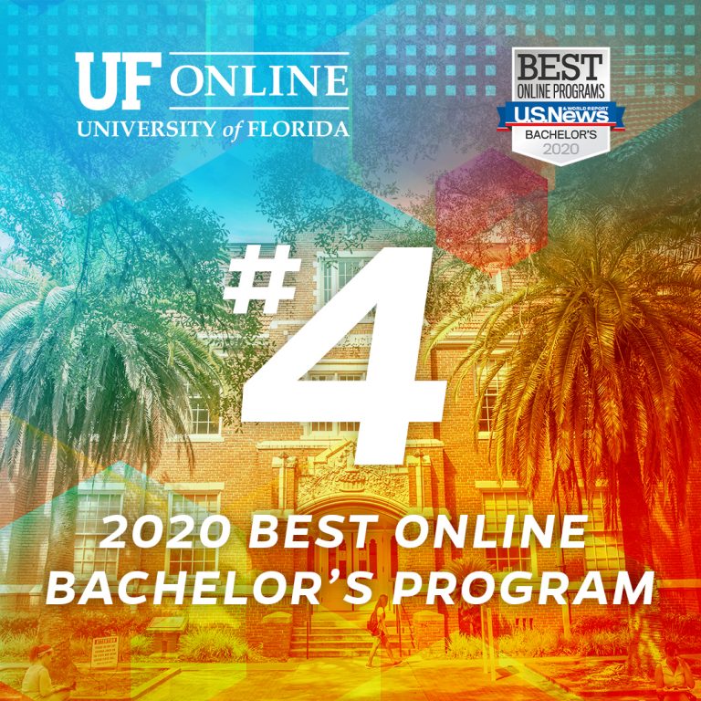 UF Online Ranked No. 4 Among Nation's Best Online Bachelor’s Programs