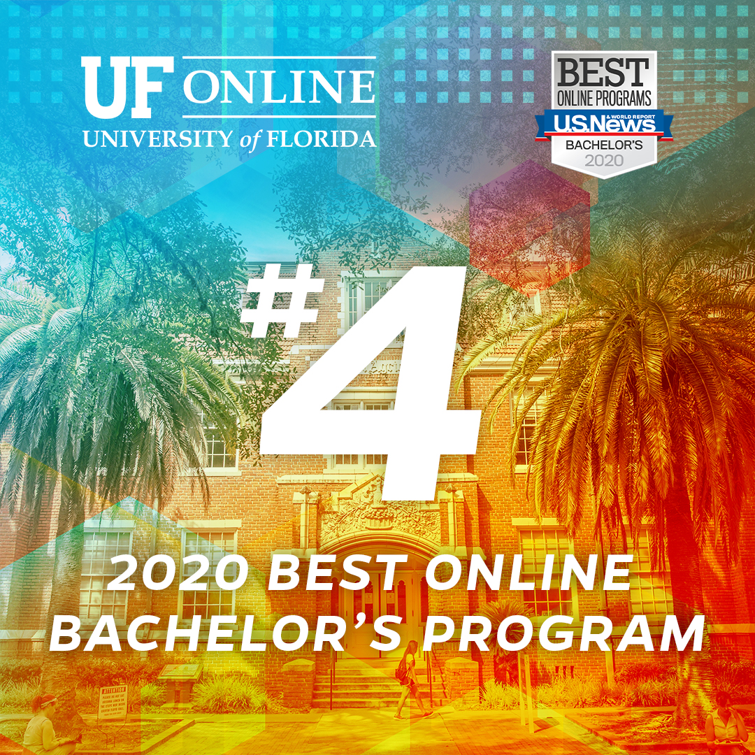 UF Online Ranked No. 4 Among Nation's Best Online Bachelor’s Programs