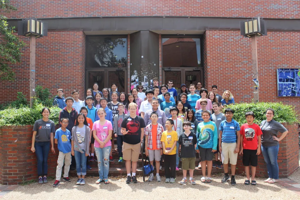 A group shot of codeathon participants