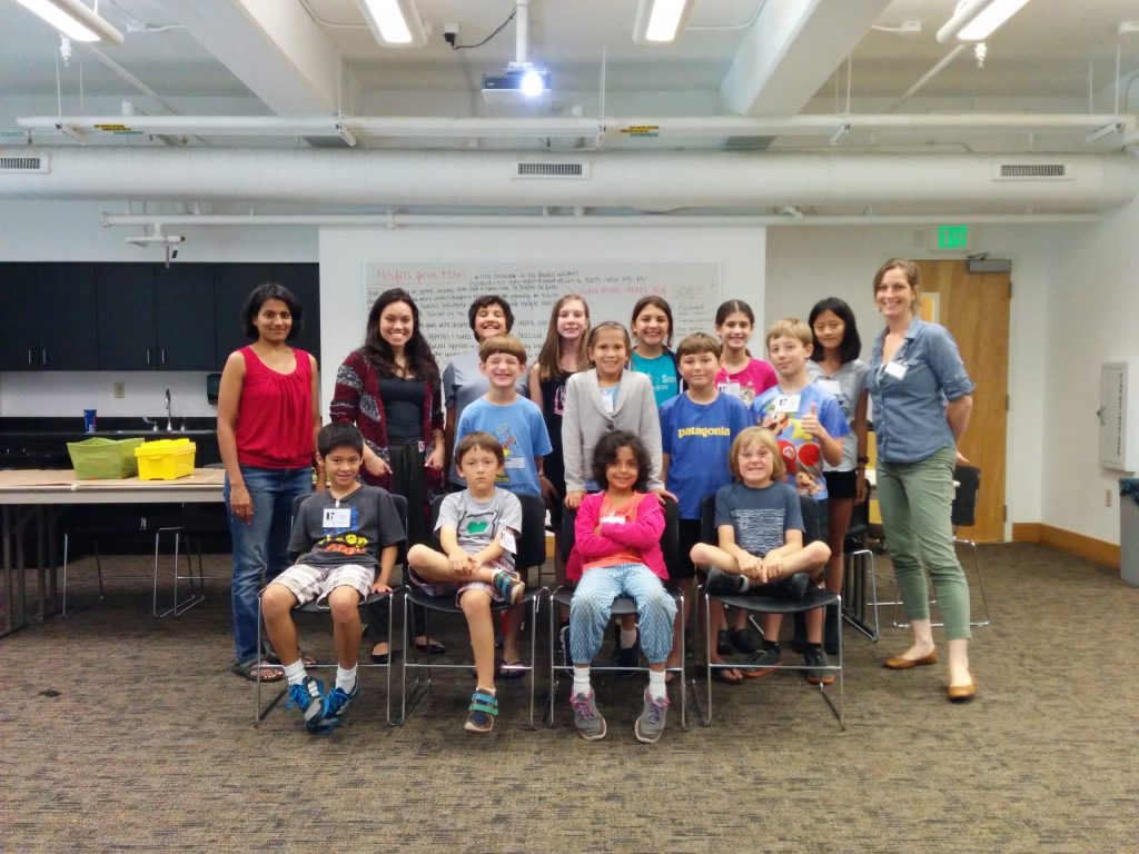 A group photo at the Harn Museum