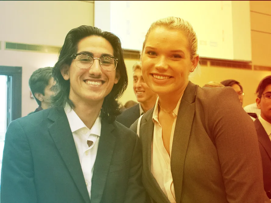 Students at the Fall 2019 CISE Career Fair.