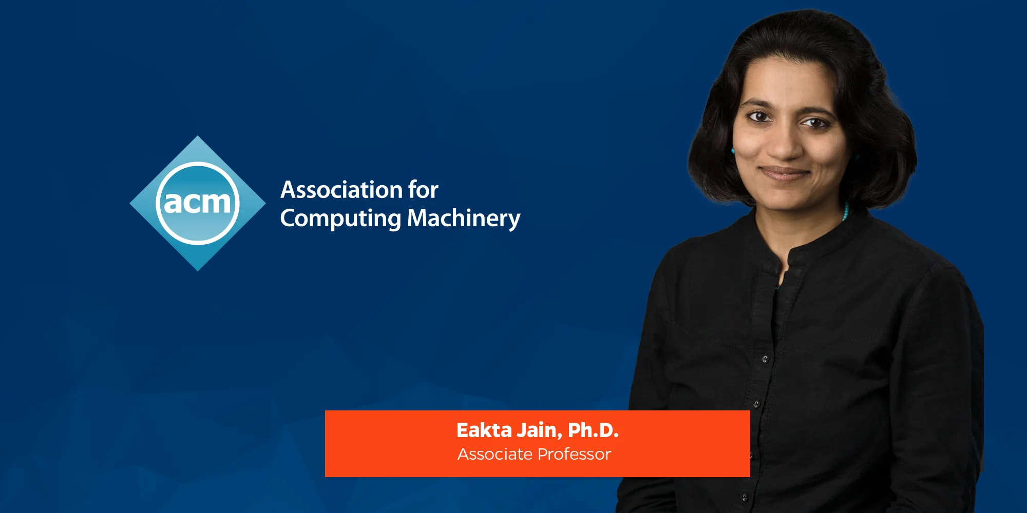 Jain Named ACM Senior Member