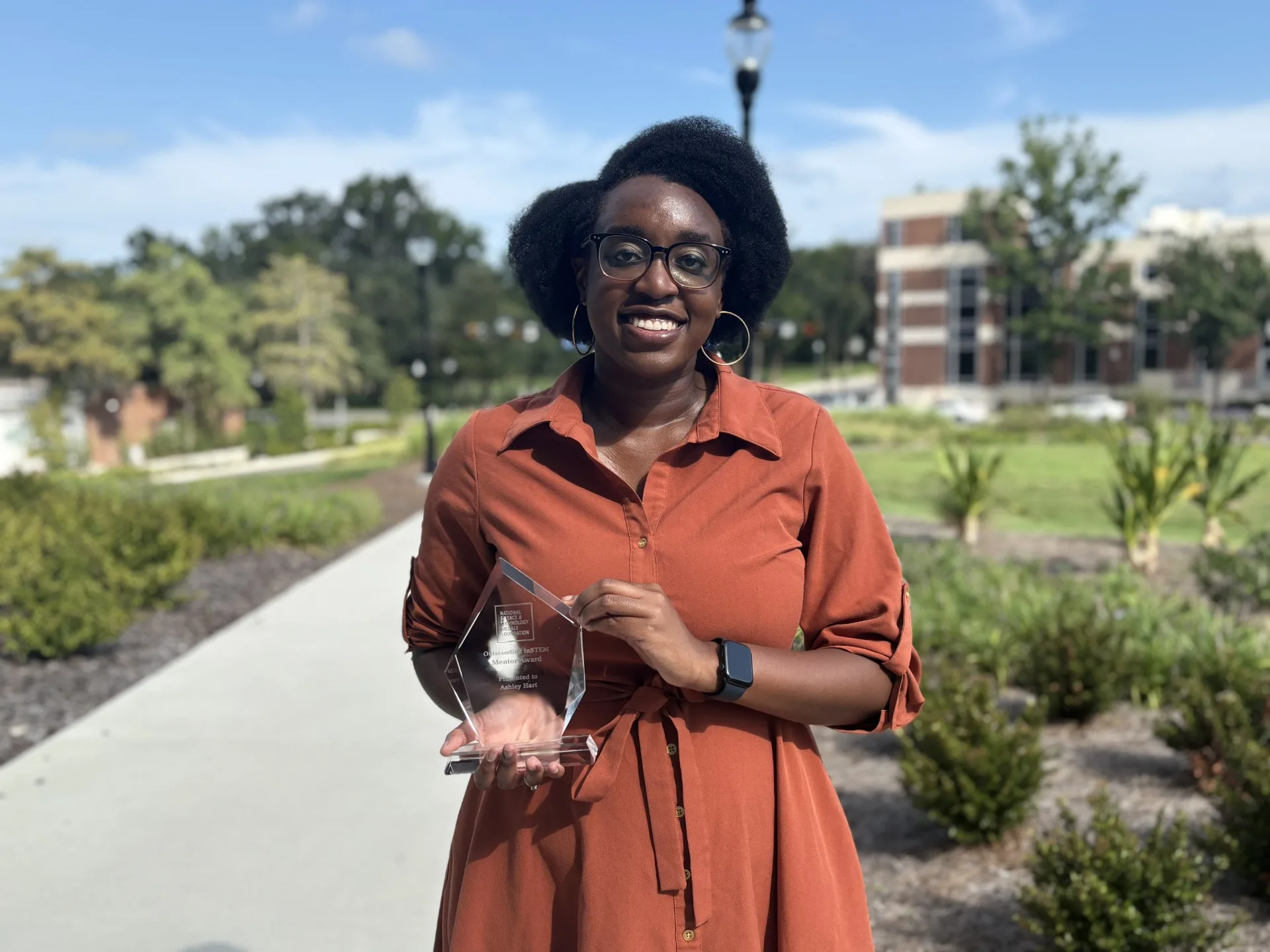 CISE Ph.D. student recognized with national award for mentorship